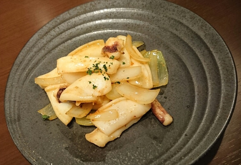 Squid Iron-plate Grilled