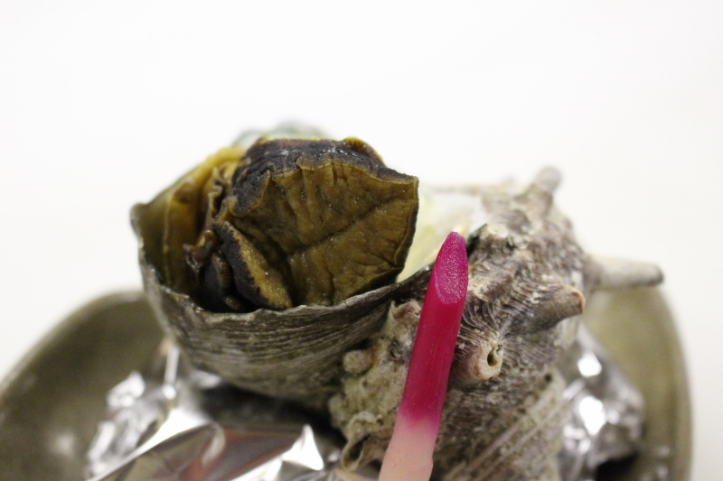 帶殼烤蠑螺