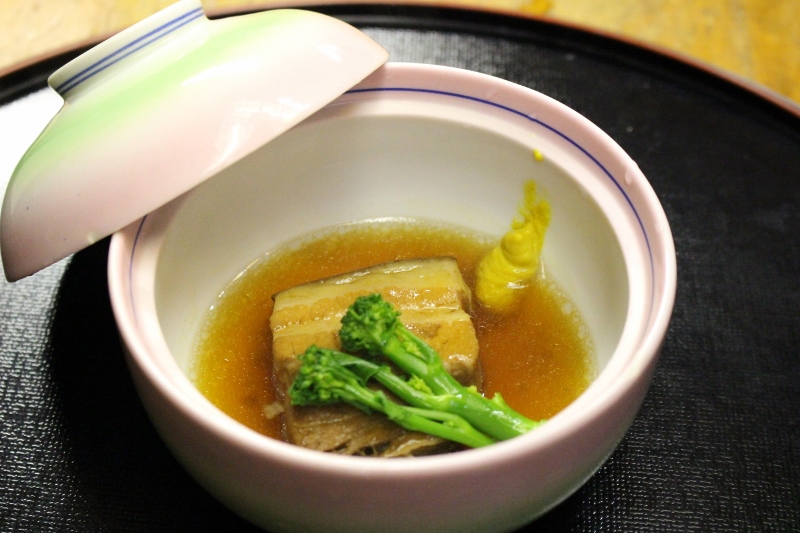 Pork Belly Slow-simmered in Sweetened Soy Sauce