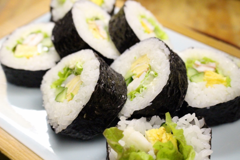 샐러드 김밥