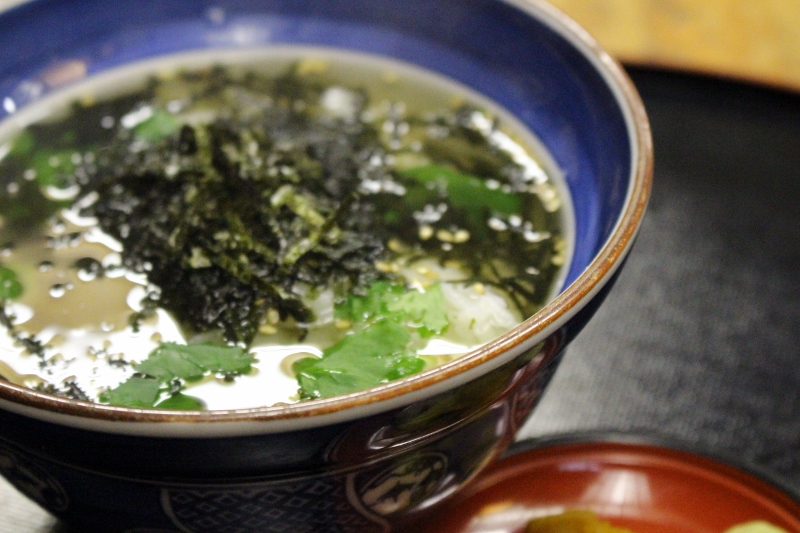 Agodashi（Flying Fish Broth）Soup Rice