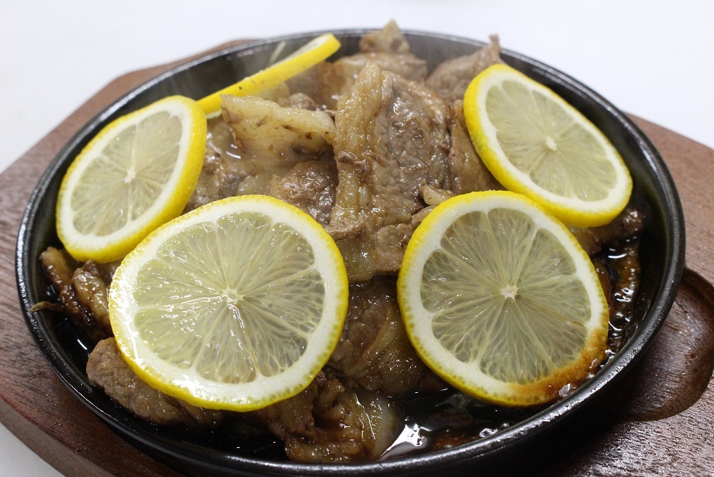 牛肩肉,柠檬牛扒