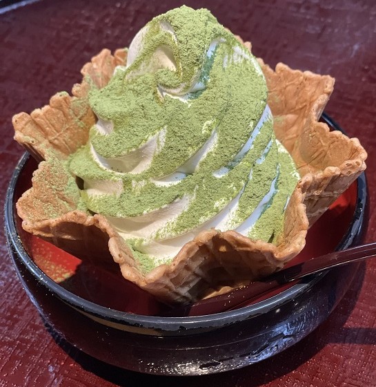 녹차 소프트 크림