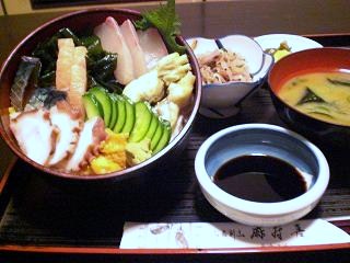 海鲜盖饭