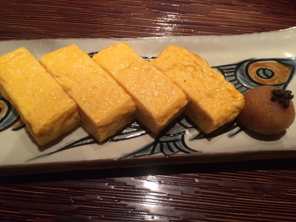 Thick Omelet with Eel