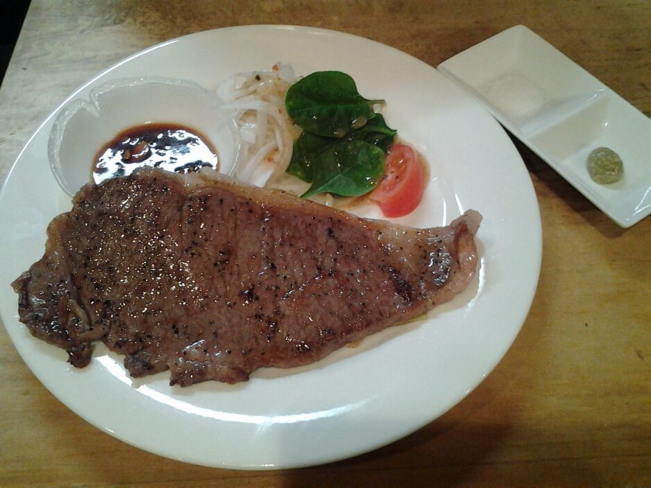 長崎和牛のステーキ