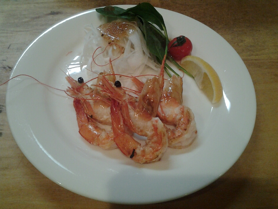 Shrimp Iron-plate Grilled