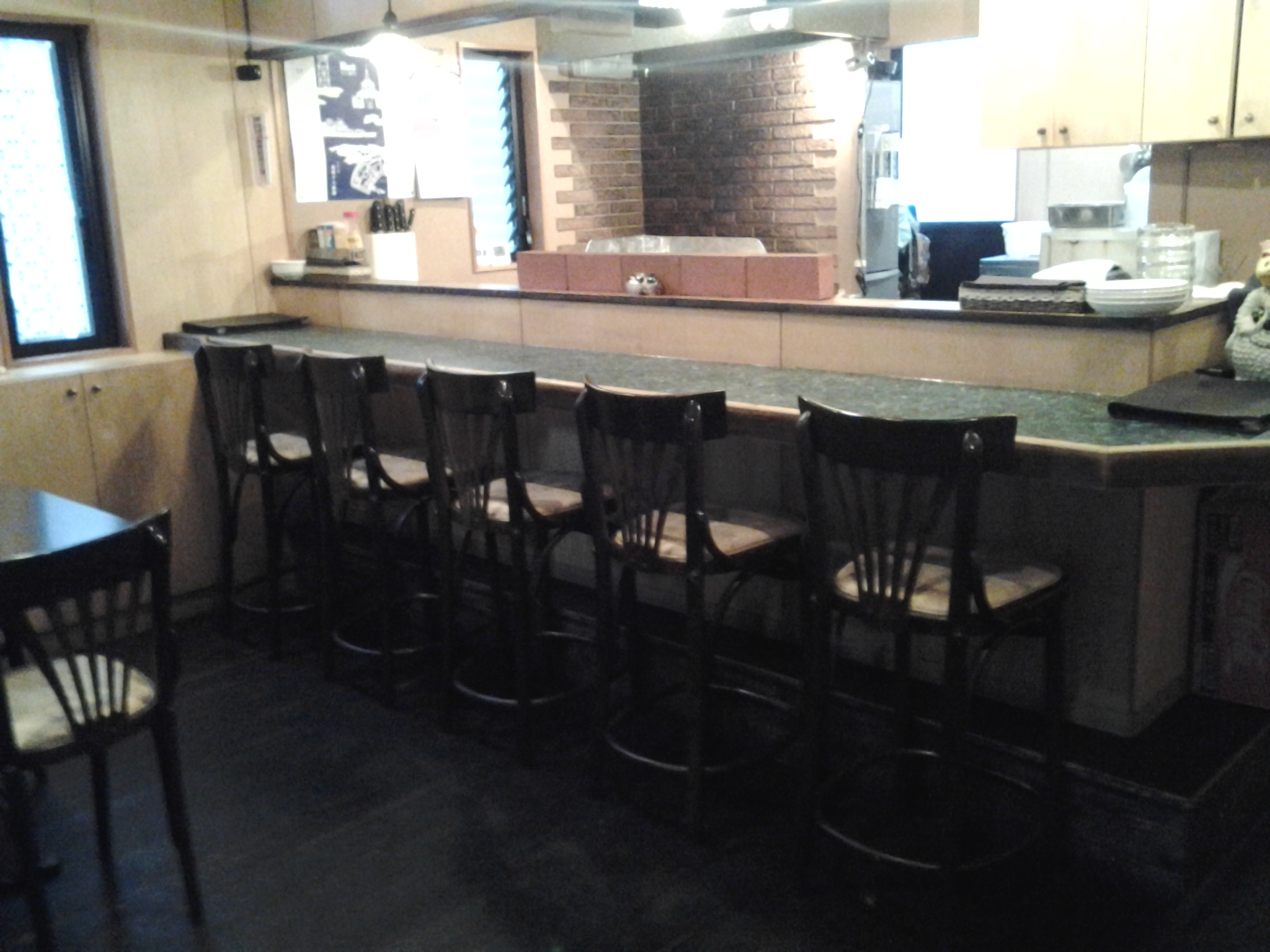 seat at counter