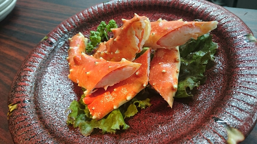 Grilled Red King Crab