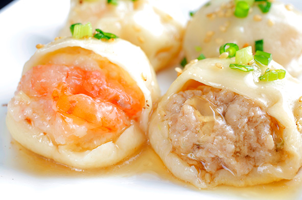 Shrimp Xiaolungbao Dumplings