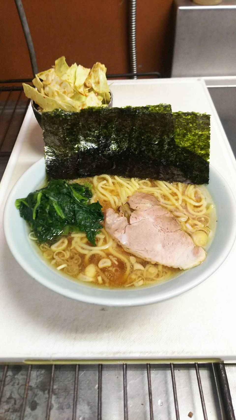 Noodles with Soy sauce and Pork-bone Stock