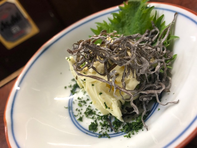 Salt-wilted Cabbage with Cream Cheese