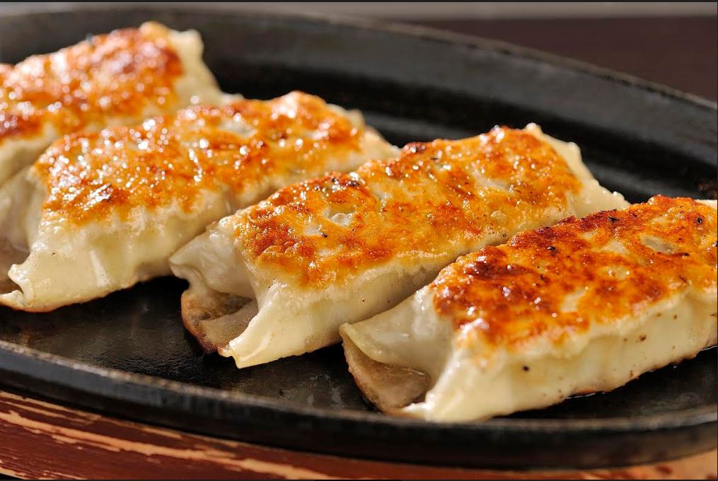 鐵板鍋貼