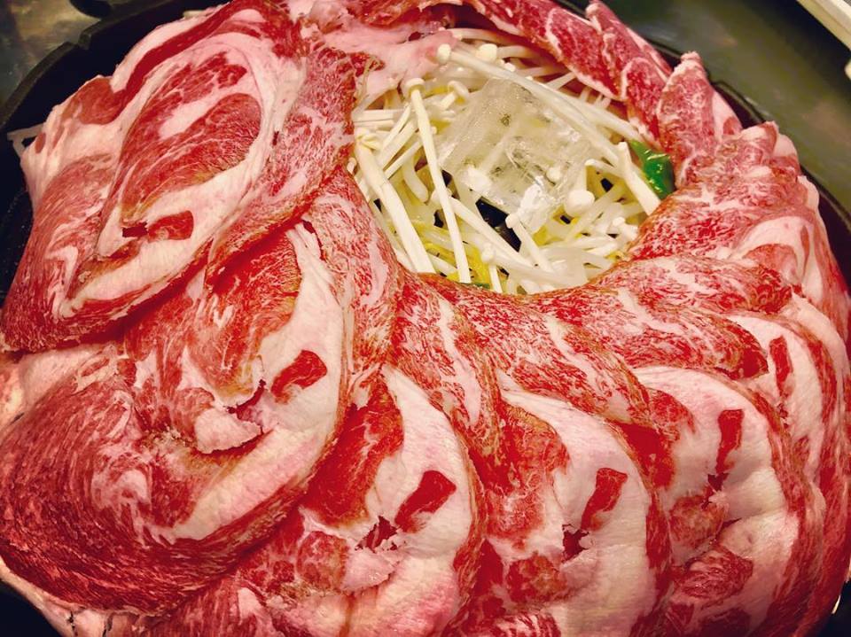 しゃぶしゃぶコース 蒸し焼き
