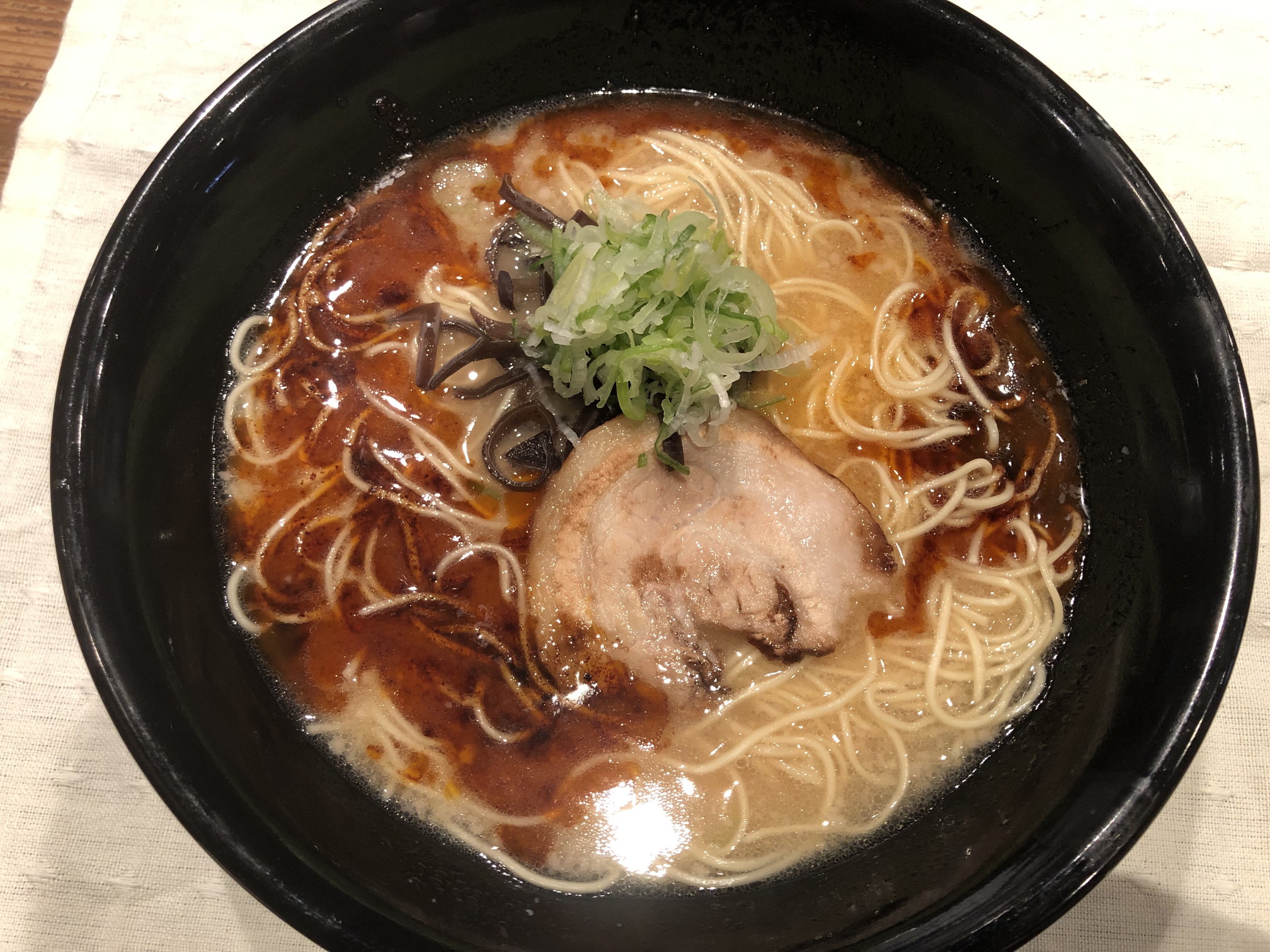 하마마치 블랙 라면