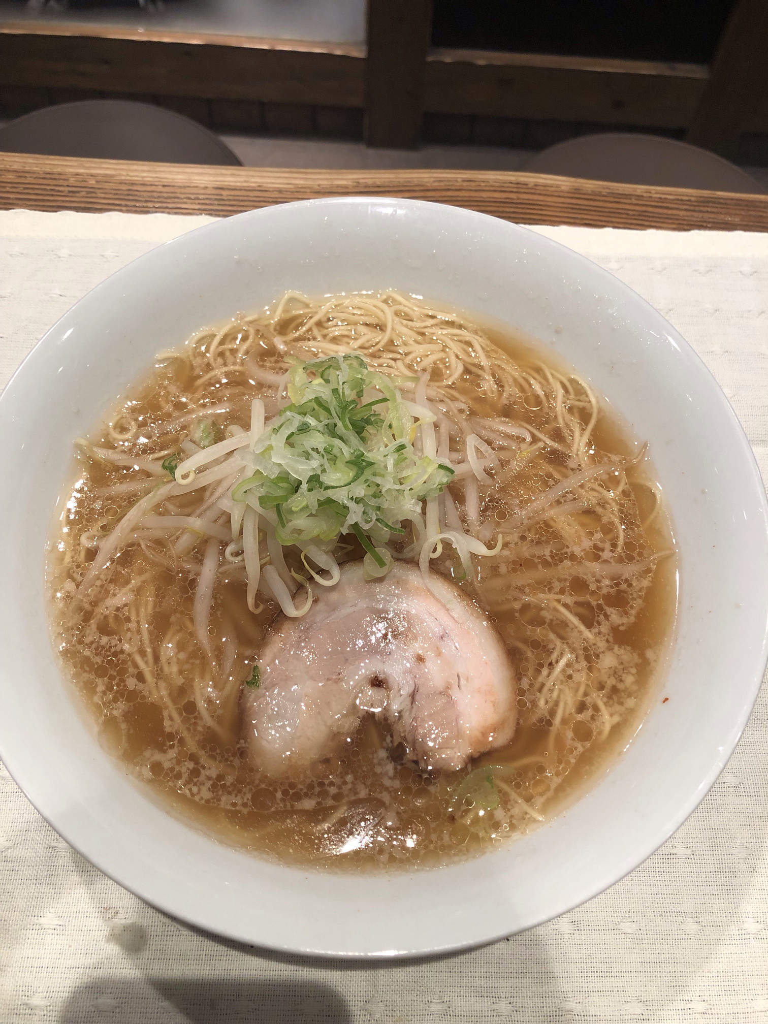 "Opaque" Ramen of Soy Sauce Taste
