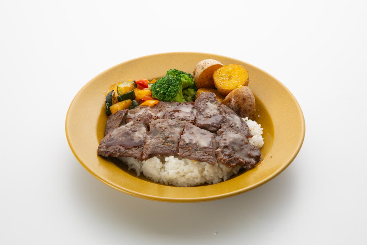 黄油牛排饭横隔膜